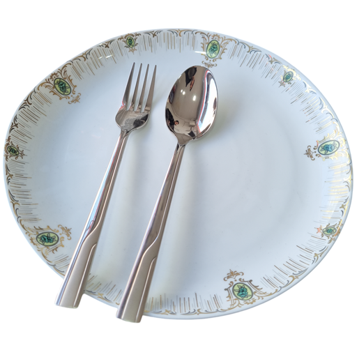 سرویس قاشق و چنگال بیزانس ایتالیا 143 پارچه مدل بیزانس 7 سرویس قاشق و چنگال بیزانس ایتالیا 143 پارچه مدل بیزانس