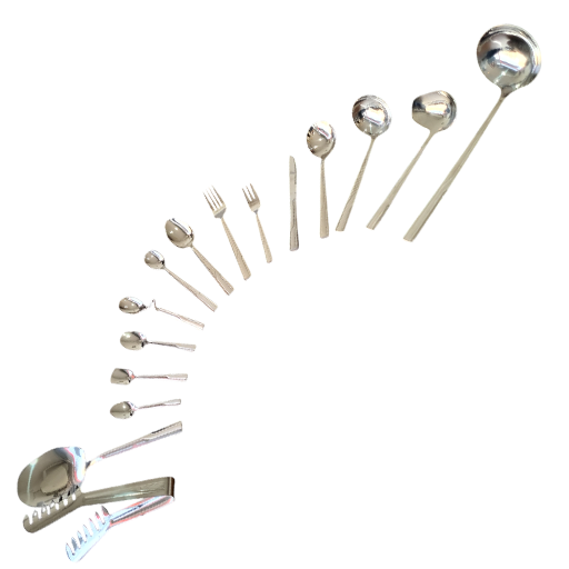 سرویس قاشق و چنگال بیزانس ایتالیا 143 پارچه مدل بیزانس 5 سرویس قاشق و چنگال بیزانس ایتالیا 143 پارچه مدل بیزانس