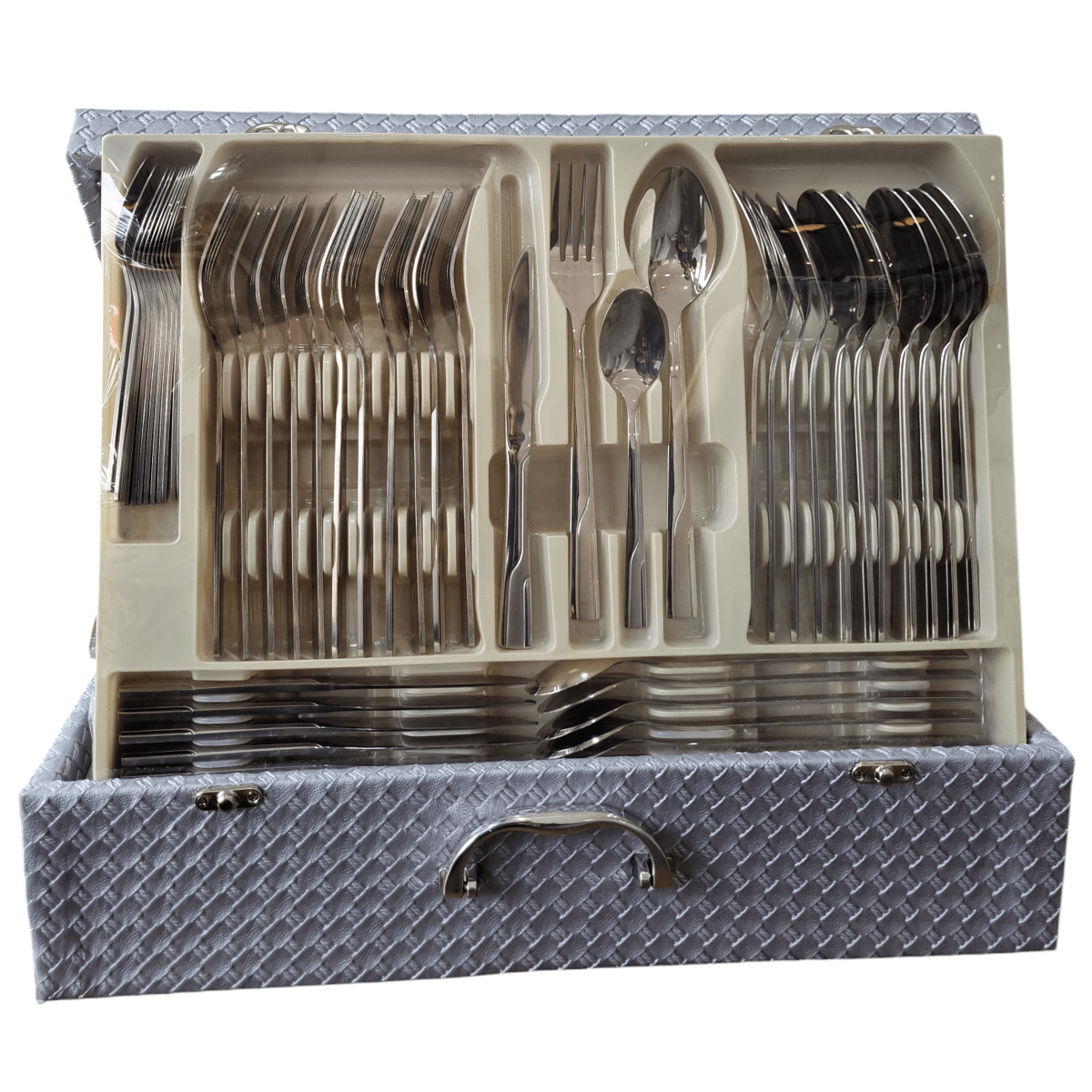 سرویس قاشق و چنگال بیزانس ایتالیا 143 پارچه مدل بیزانس 1 سرویس قاشق و چنگال بیزانس ایتالیا 143 پارچه