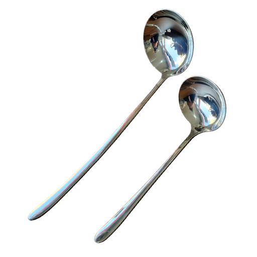 سرویس قاشق و چنگال سولینگن آلمان 120 پارچه مدل دونا نقره ای 4 سرویس قاشق و چنگال سولینگن آلمان 120 پارچه مدل دونا نقره ای