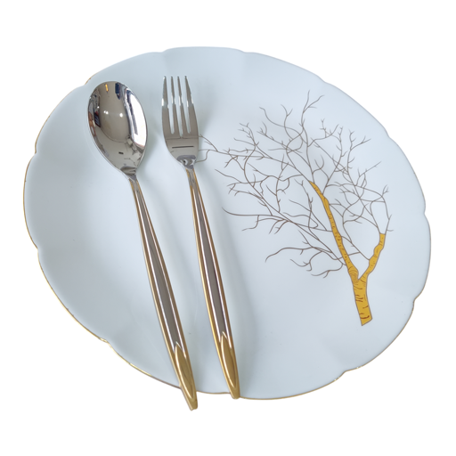 سرویس قاشق و چنگال یونیک آلمان مدل 4-7660 5 سرویس قاشق و چنگال یونیک آلمان مدل 4-7660