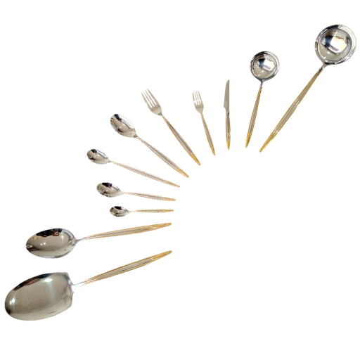 سرویس قاشق و چنگال یونیک آلمان مدل 4-7660 4 سرویس قاشق و چنگال یونیک آلمان مدل 4-7660