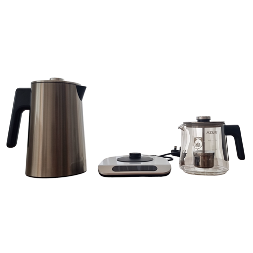 چای ساز روهمی آزور مدل AZ-674TM 2 چای ساز روهمی آزور مدل AZ-674TM