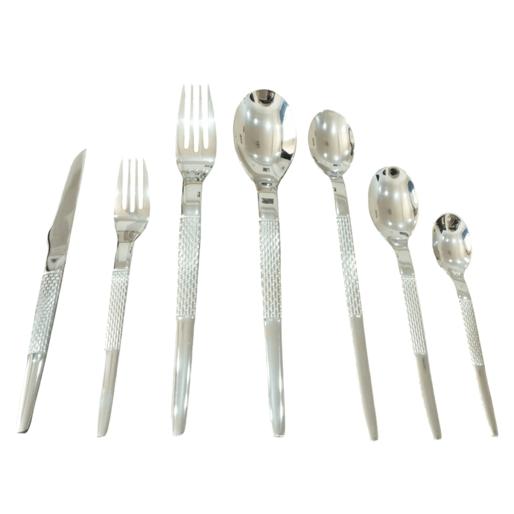 سرویس قاشق چنگال 24 نفره یونیک مدل آجری