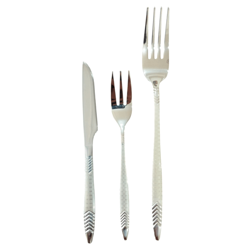 سرویس قاشق چنگال 24 نفره یونیک مدل گندمی لیزری 6 سرویس قاشق چنگال 24 نفره یونیک مدل گندمی لیزری