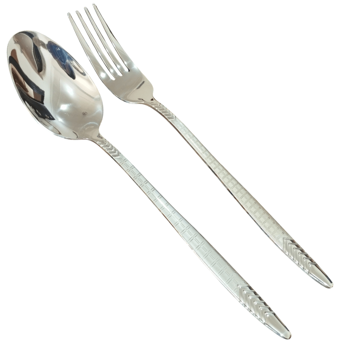 سرویس قاشق چنگال 24 نفره یونیک مدل گندمی لیزری 1 سرویس قاشق چنگال 24 نفره یونیک مدل گندمی لیزری