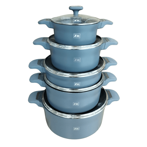 سرویس پخت و پز 10 پارچه زیو مدل ZCS-8580 4 سرویس پخت و پز 10 پارچه زیو مدل ZCS-8580