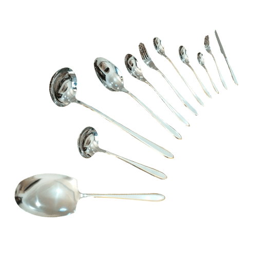 سرویس قاشق چنگال 24 نفره یونیک مدل دونا دور طلایی اروپایی 6 سرویس قاشق چنگال 24 نفره یونیک مدل دونا دور طلایی اروپایی