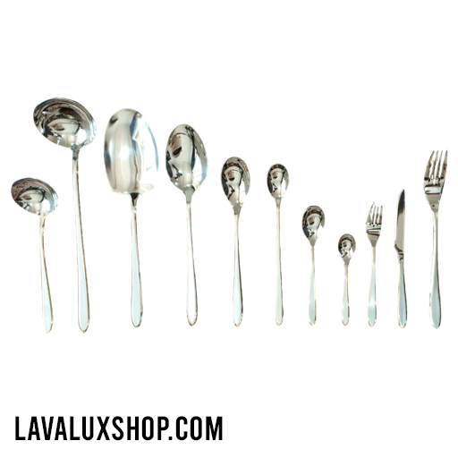 سرویس قاشق چنگال 24 نفره یونیک مدل دونا دور طلایی اروپایی 2 سرویس قاشق چنگال 24 نفره یونیک مدل دونا دور طلایی اروپایی