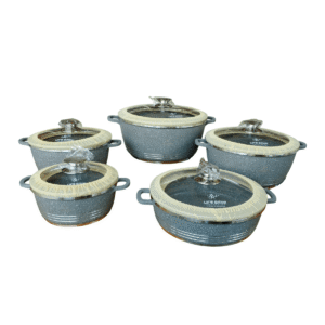 سرویس پخت و پز 10 پارچه گرانیتی لایف اسمایل مدل P7