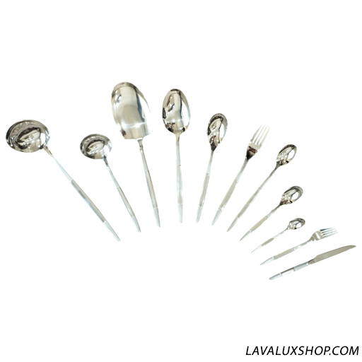 سرویس قاشق چنگال 24 نفره یونیک مدل سوسماری 7 سرویس قاشق چنگال 24 نفره یونیک مدل سوسماری