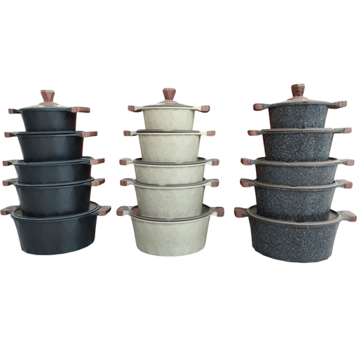 سرویس پخت و پز 10 پارچه زیو مدل ZCS-7110 5 سرویس پخت و پز 10 پارچه زیو مدل ZCS-7110