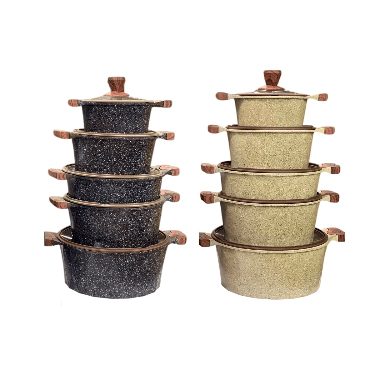 سرویس پخت و پز 10 پارچه زیو مدل ZCS-7110 1 سرویس پخت و پز 10 پارچه زیو مدل ZCS-7110