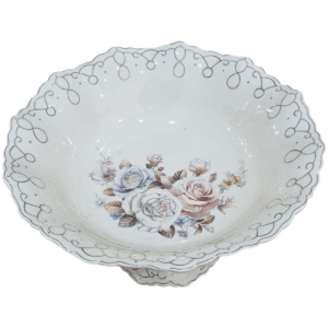 چینی استخوانی میوه خوری پایه دار طرح سوفیا