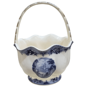 چینی استخوانی سبد آجیل خوری طرح آرلونا