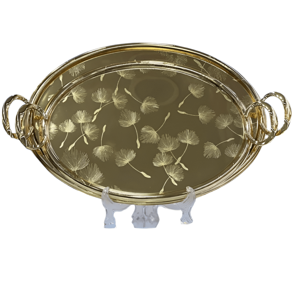 سینی ۲ تیکه پذیرایی زیو هوم مدل قاصدک