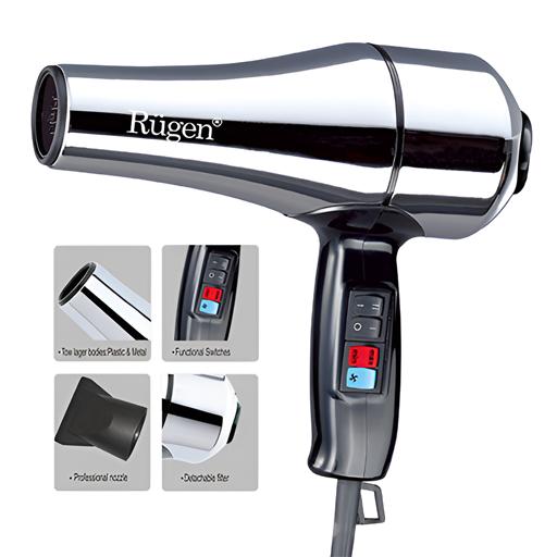 سشوار استیل روگن مدل Ru-1710 2 سشوار استیل روگن مدل Ru-1710