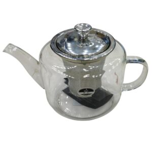 قوری تمام پیرکس با صافی استیل مدل HYH-ZA3