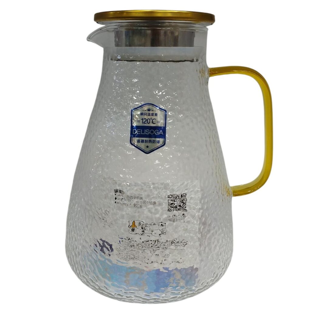 پارچ آب پیرکس دلی سوگا مدل برفکی