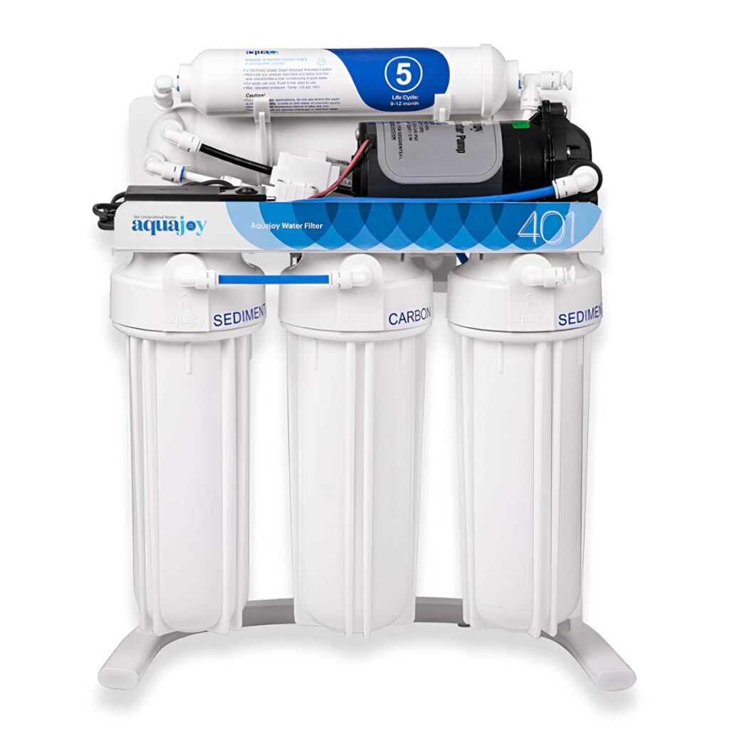 دستگاه تصفیه آب آکواجوی مدل 401 با مخزن 10 لیتری